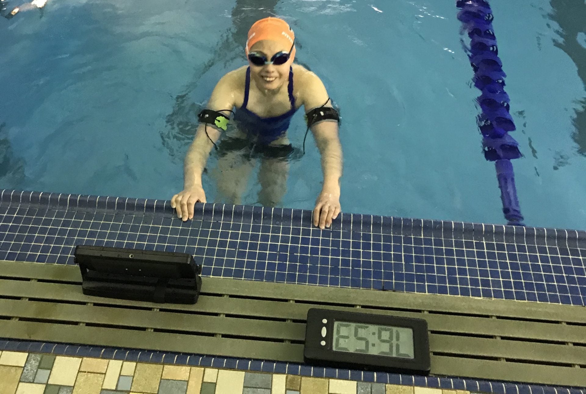 LOCAL SWIMMING COACH SHARES HIS EXPERIENCE WITH B STRONG BLOOD FLOW RESTRICTION BANDS