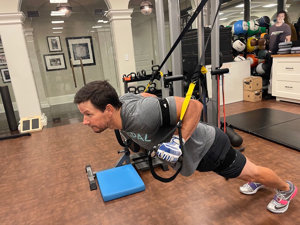 Mark Wahlberg & B Strong Support TRX and Its Initiative "Operation All In"